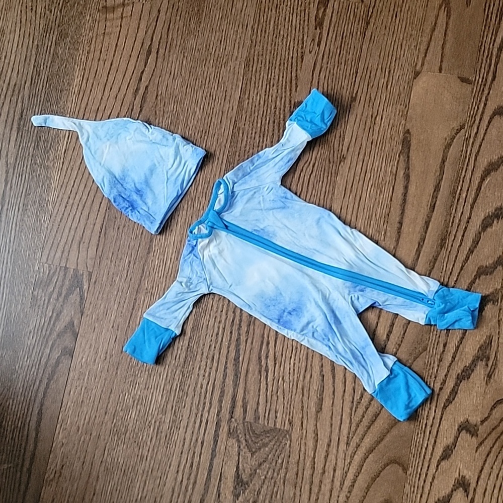 Little Sleepies PJ with hat